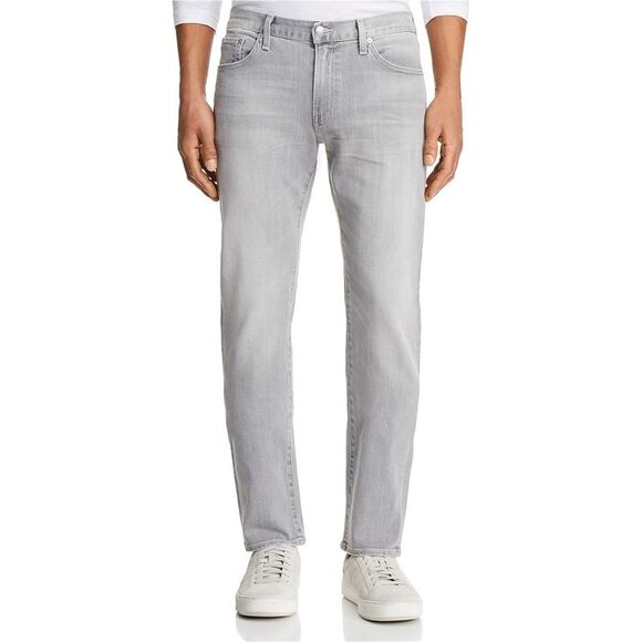 S.M.N Studio Mens Hunter Slim Fit Jeans Grey NWT